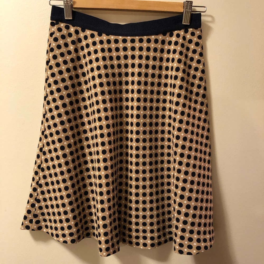 Ann Taylor polka dot skirt
